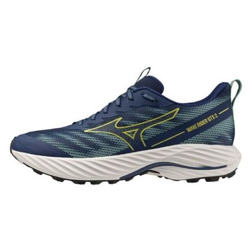 Mizuno Wave Rider Gtx 2 [J1GC247902] 男 慢跑鞋 運動鞋 防撥水 美津濃 藍綠