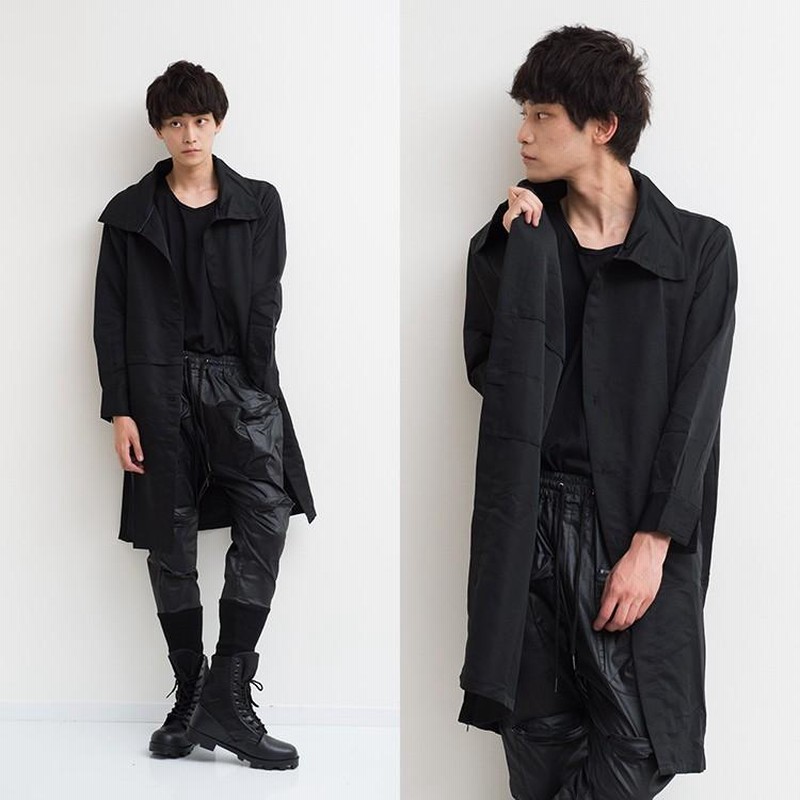 シャツ メンズ ロングシャツ ビッグシルエット シャツジャケット
