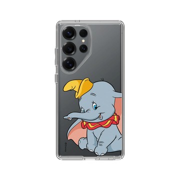 Galaxy S25 Ultra Clear 透明 - 迪士尼-經典系列 Disney Classics - 小飛象 Dumbo - Cute