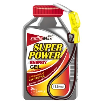 aminoMax 邁克仕 Super Power 能量戰立包 ENERGY GEL爆發型 蘋果  32ml  30包  1組