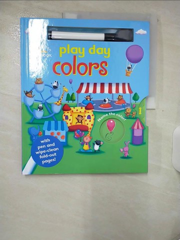 【書寶二手書T2／少年童書_UEB】Play Day Colors_James, Tom/ Pitt, Sarah (ILT)