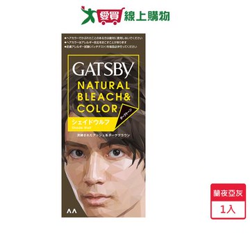 GATSBY無敵顯色染髮霜-闇夜亞灰【愛買】