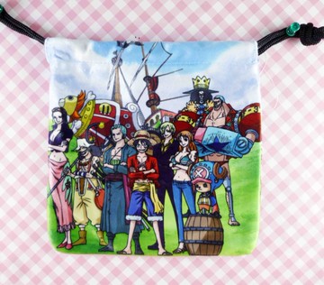 【震撼精品百貨】One Piece_海賊王~束口袋-船圖案