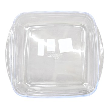 OCUISINE 耐熱玻璃方形烤盤 法國製  透明色  1個