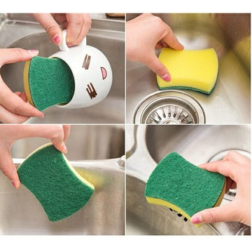 台灣現貨｜ 魔力海綿菜瓜布 洗鍋洗碗 百潔刷 廚房海綿刷  菜瓜布 洗碗刷｜丹丹悅生活