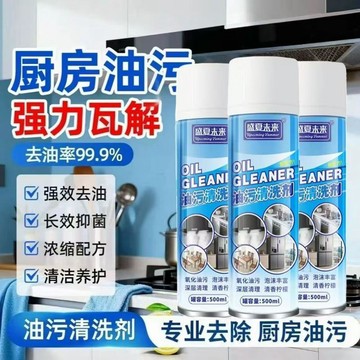 🧲臺灣出貨🛒優選新品🧲多功能泡沫清潔劑廚房油污一噴淨強效除油除垢清潔劑