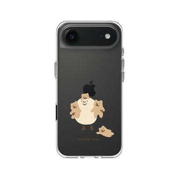 iPhone Air Clear Case（相機按鈕） 透明 - 咻咻熊 XiuXiubear - 泥與小熊們