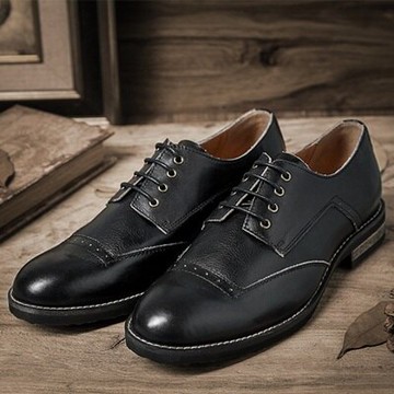 短靴真皮繫帶靴子-商務休閒正裝百搭男靴73kk88【獨家進口】【米蘭精品】