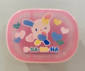【震撼精品百貨】U-Sa-Ha-Na 花小兔 三麗鷗花兔子便當盒#04171 震撼日式精品百貨