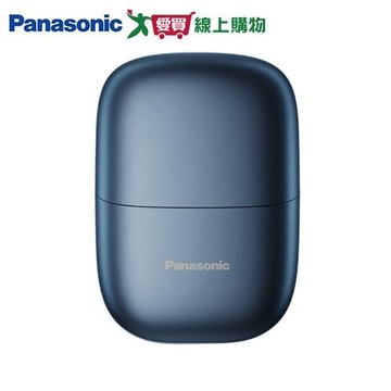 Panasonic 國際牌 掌上型2枚刃電鬍刀 丹寧藍 ES-CM2B-A【愛買】