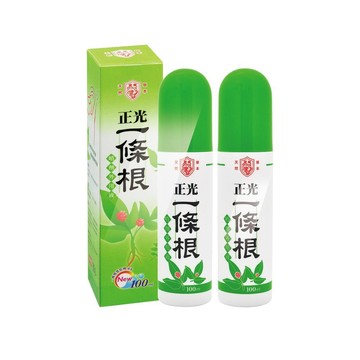 舒緩噴劑凝膏 正光 一條根噴劑外用液 X2瓶(100g/瓶)