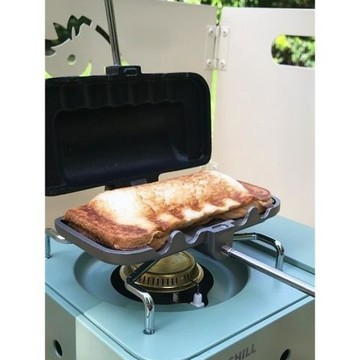 日式戶外露營三明治烤盤吐司夾鍋三明治模具雙面不粘煎鍋早餐機
