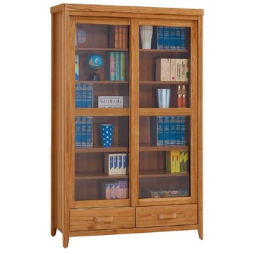 AS DESIGN 雅司家具-馬士4尺推門下抽書櫥-122*44*197cm