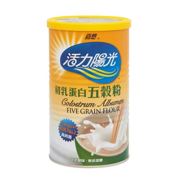 【嘉懋】活力陽光 初乳蛋白五穀粉(500g/罐)