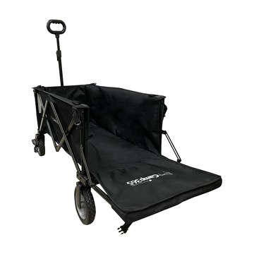 CAMP365 運動加長型爸爸露營車  黑色  1個