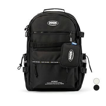 PEEPS offbeat 後背包  32 x 47 x 15cm  黑色