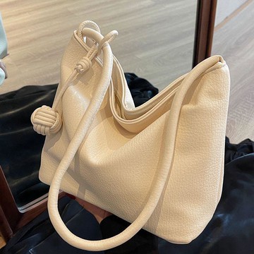 女包 輕奢小眾手提包 水桶包 單肩包 斜挎包 流行女包包包小衆ins百搭2026春夏新款復古單肩斜挎包簡約今年流行水桶包