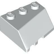 楔形磚 3x3 (右) 白色 48165