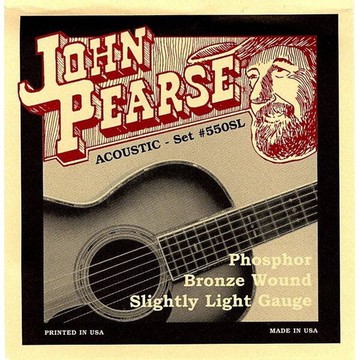 [任三包免運] john pearse 550sl (11-50) 木吉他 民謠吉他 磷青銅弦 [唐