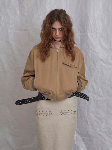 25S CROSS D.R.D BLAZER [BEIGE]