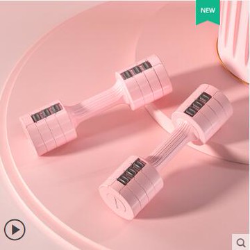 勞拉之星LS3061千層餅可快調節小啞鈴女士健身器材家用可拆卸啞鈴