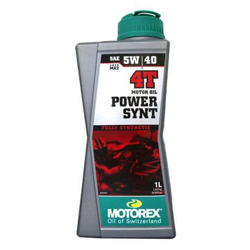 MOTOREX 5W40 POWER SYNT 4T 全合成機油 #24573【299免運領券再享折扣】