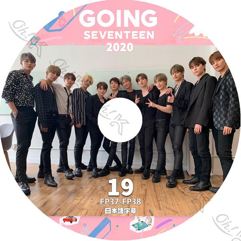 K-POP DVD SEVENTEEN 2020 GOING SEVENTEEN #19 -EP37-EP38- 日本語