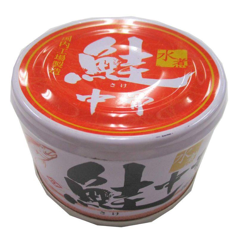 田原缶詰 さけ中骨水煮 EO缶 140g ×6個