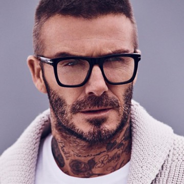 DAVID BECKHAM 貝克漢 光學眼鏡 (黑色)DB7020