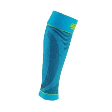 【海夫健康生活館】Bauerfeind 保爾芬德 德國原裝 運動壓縮小腿套 天藍(多規格任選/一雙)