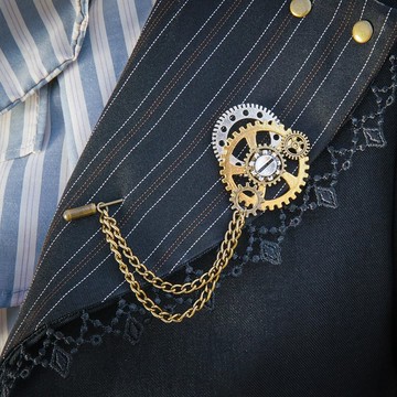 蒸汽朋克 Mr.Yis Steamland 齒輪 胸針 胸花飾品