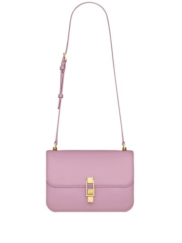 Saint Laurent - Le Carré satchel bag - women - CALFSKIN - One Size - Pink