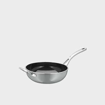 WMF Fusiontec Mineral 炒鍋 28cm (鉑金色)