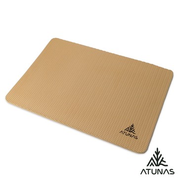 【ATUNAS歐都納FITNESS】超慢跑緩衝萬用墊60*40CM/JM-1020LR奶茶