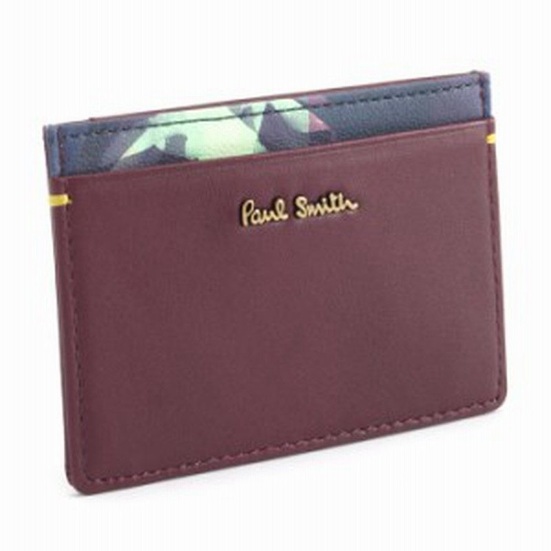 ポールスミス パスケース 定期入れ バーガンデ Paul Smith Pwu760 80 レディース 婦人 通販 Lineポイント最大1 0 Get Lineショッピング