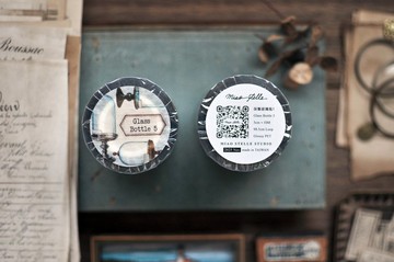 採集玻璃瓶5 亮面PET紙膠帶– 5cm