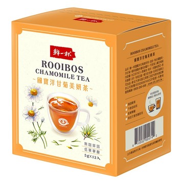 鮮一杯 國寶洋甘菊美妍茶 Set  清香甘甜  零卡路里  舒緩助眠  5g  12包  1盒