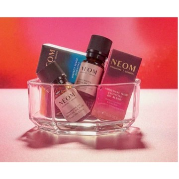 ⭐2025英國NEOM陶瓷星星/圓形香氛掛飾 聖誕限定精油10ml- 聖誕祈願/舒適夜晚/香料萊姆/璀璨喜悅