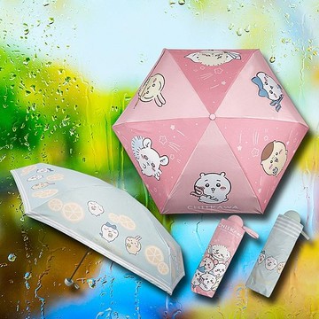 吉伊卡哇口袋傘(1入) 款式可選【小三美日】 DS025619 雨傘 下雨 梅雨 防滲水 防曬