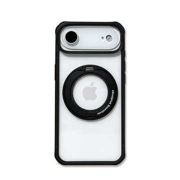 MagSpin 超磁翼旋轉支架防摔殼 - iPhone 17 /17 Air 17 Air-極致黑
