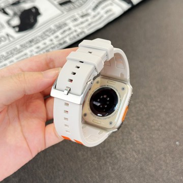 快拆 硅膠運動 防水錶帶 適用於 Apple Watch S11 10 9 8 7 6 SE 42 45 46 49MM