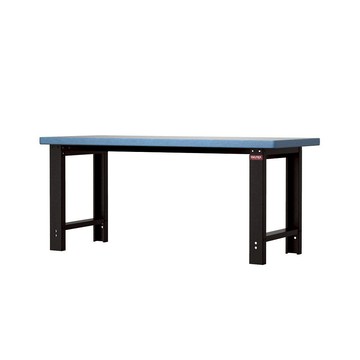 樹德SHUTER 180cm耐磨專業重型工作桌-已組裝 黑色 /組 WH-6M【領券滿額再折千11/30止】