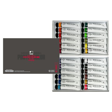 ShinHanart 專家管狀海報顏料 A套組  40ml  24色