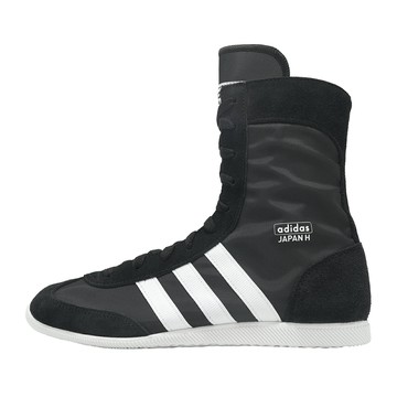 adidas 愛迪達 休閒鞋 Japan H W 女鞋 黑 白 高筒 拳擊靴 愛迪達