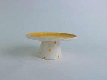 /尊榮高腳盤/ 手捏陶瓷器皿