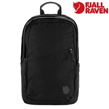 Fjallraven 北極狐 Raven 20L 筆電背包/15吋電腦包 23344 550-550 黑/黑