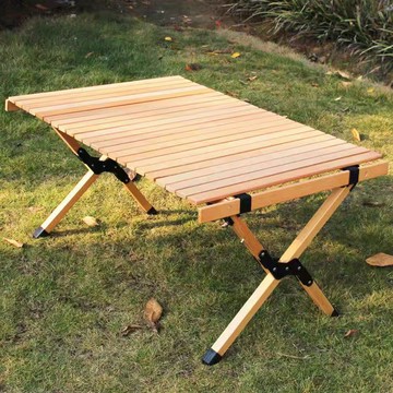 022e家工廠120公分露營桌 戶外蛋卷桌 折疊桌 露營桌子 野餐桌 輕便露營桌 免運
