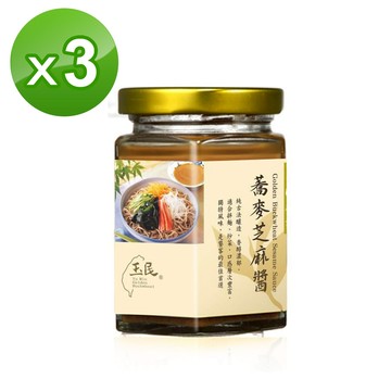 【千歲本舖】玉民黃金蕎麥 芝麻醬  3入組