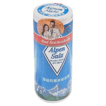 Alpen Salz 德國阿爾卑斯山塩 阿爾卑斯岩鹽 德國原裝原罐進口 家庭食用塩  250g  1罐