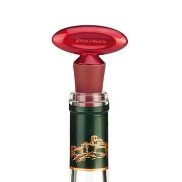 《TESCOMA》Uno矽膠瓶塞-紅-- 紅酒塞 葡萄酒塞